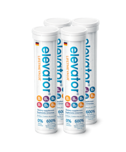 Elevator Pastilla Efervescente Vitamina B 60-Pack