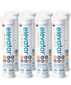 Elevator Pastilla Efervescente Vitamina B 120-PACK